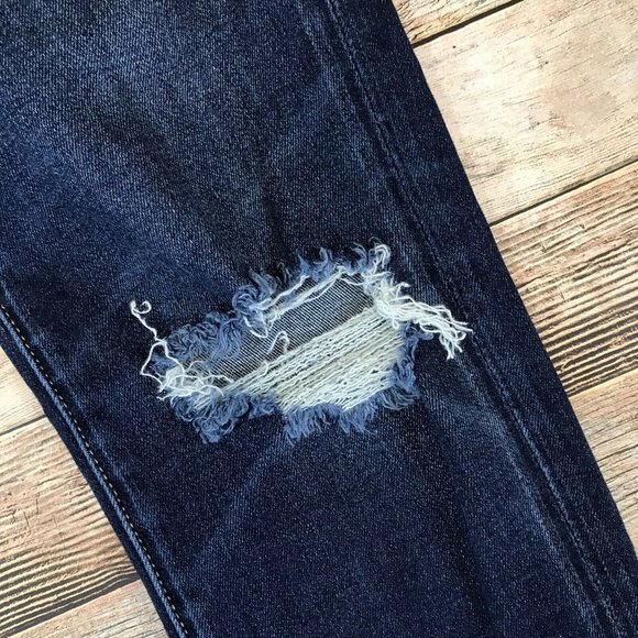 American Eagle Womens Size 4 Next Level Stretch Highest Rise Jegging Dark Wash - Picture 6 of 8